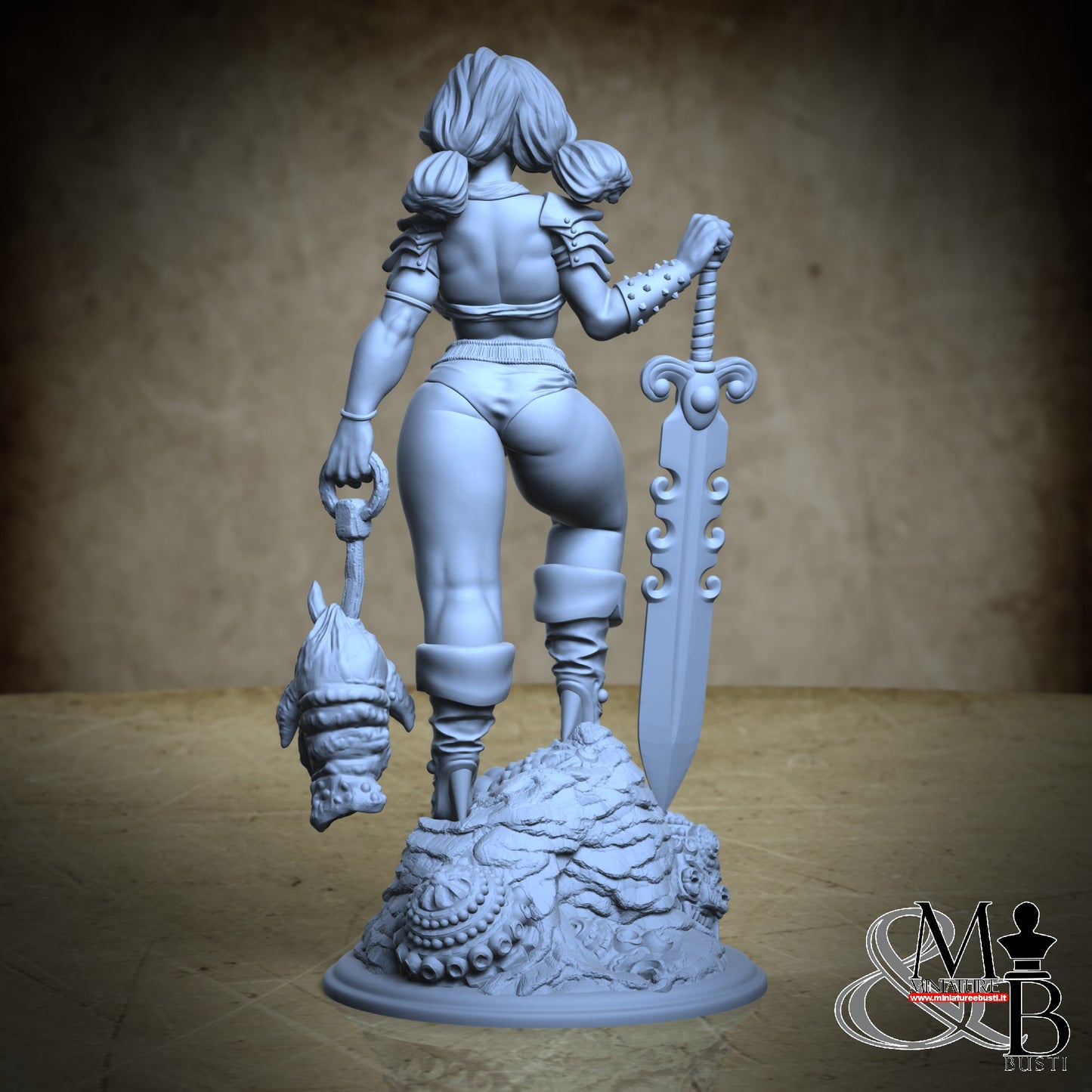 Ulma the warrior girl