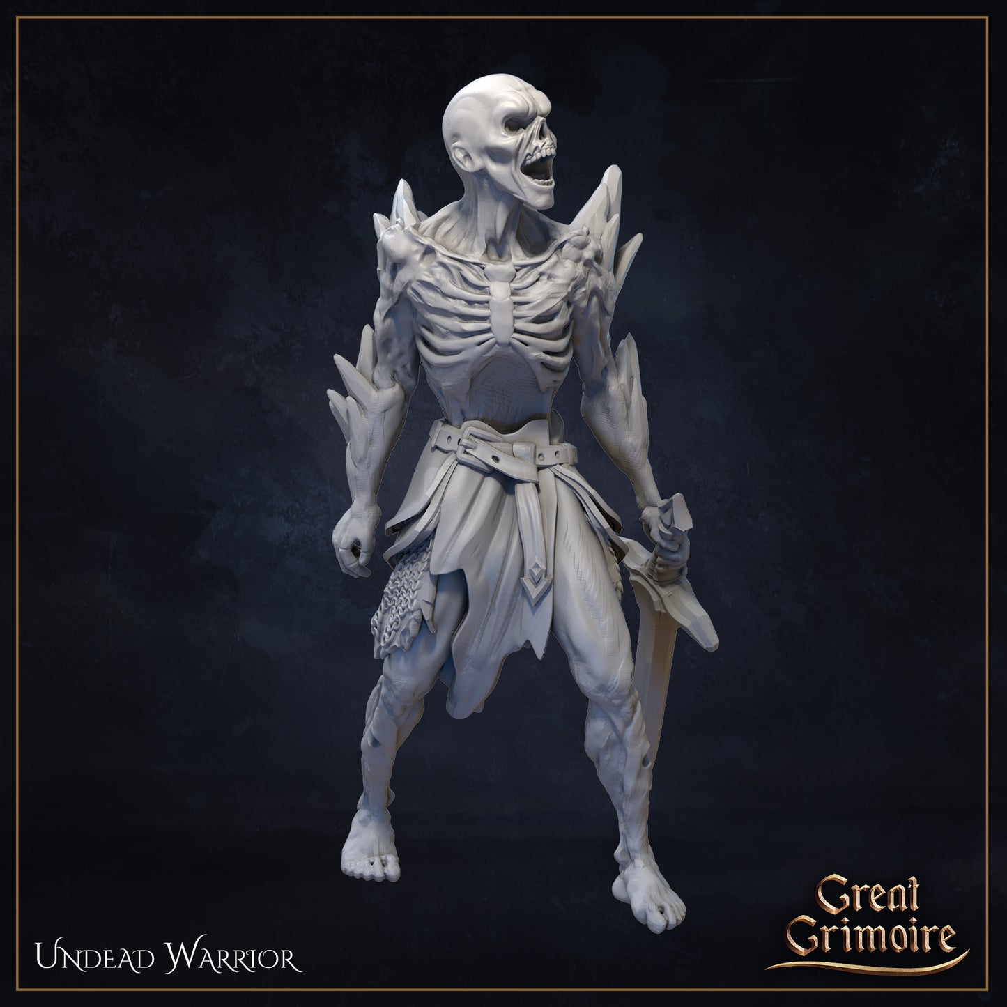 Frozen Knights - Undead Warrior
