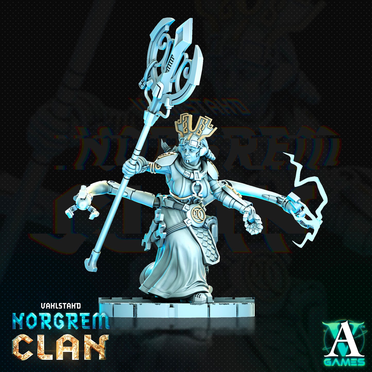 Norgrem Gempriestesses - Pose 2 with FX
