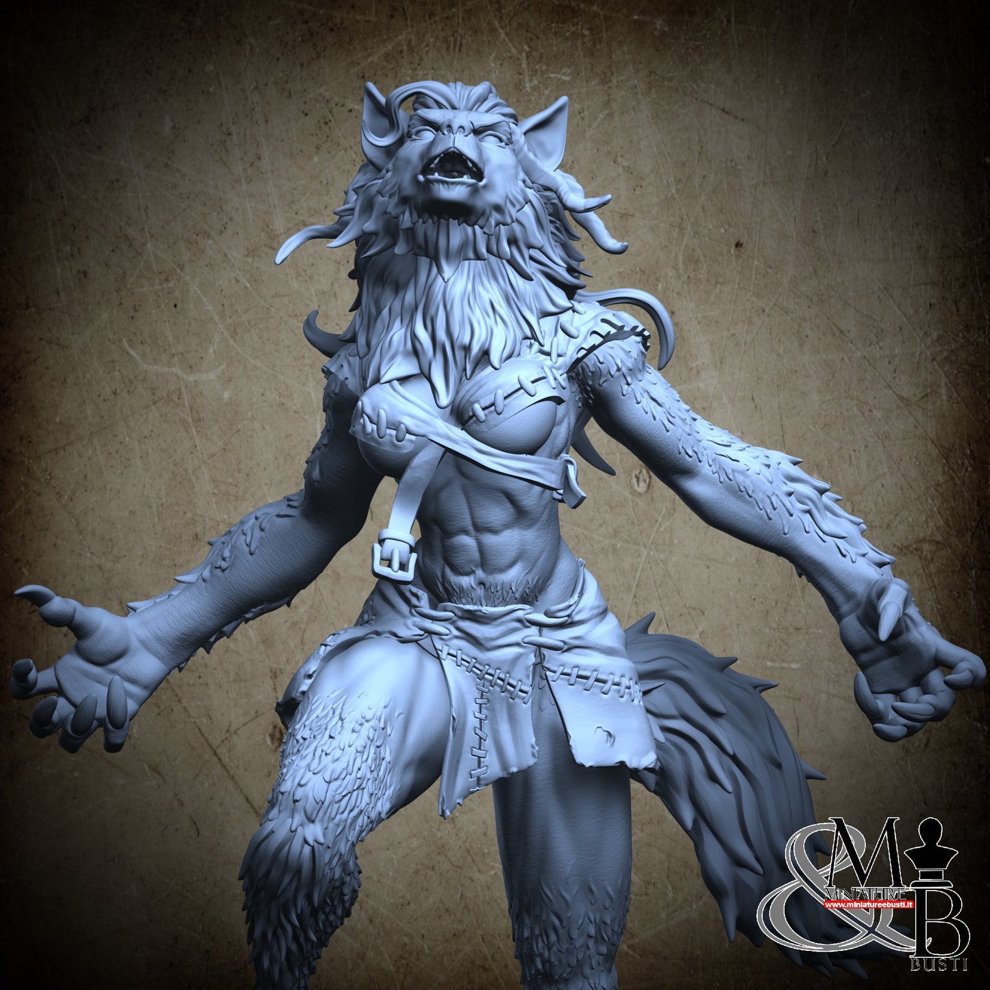Wolfpack Nadia - Werewolf Form