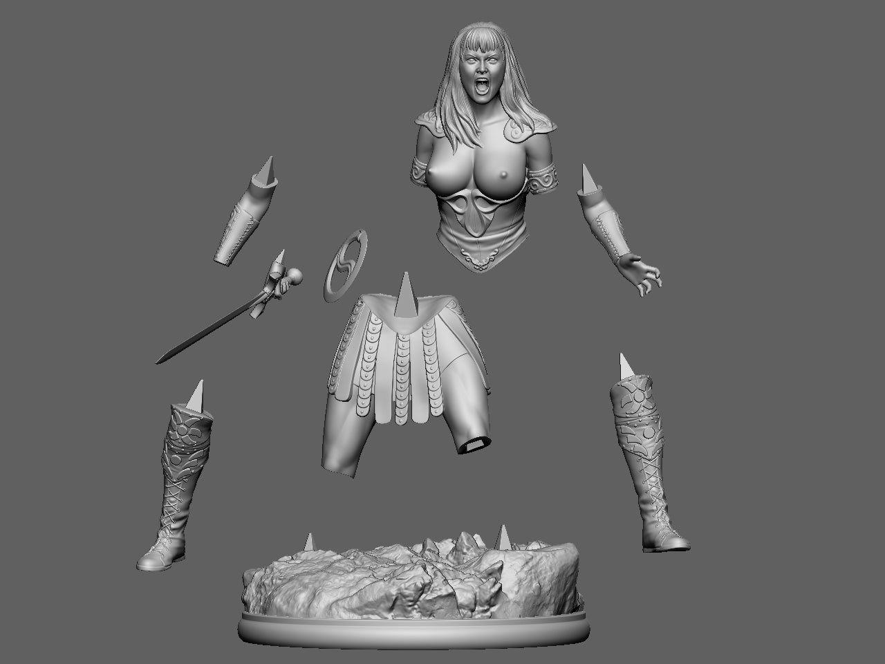 Greek warrior princess - NSFW