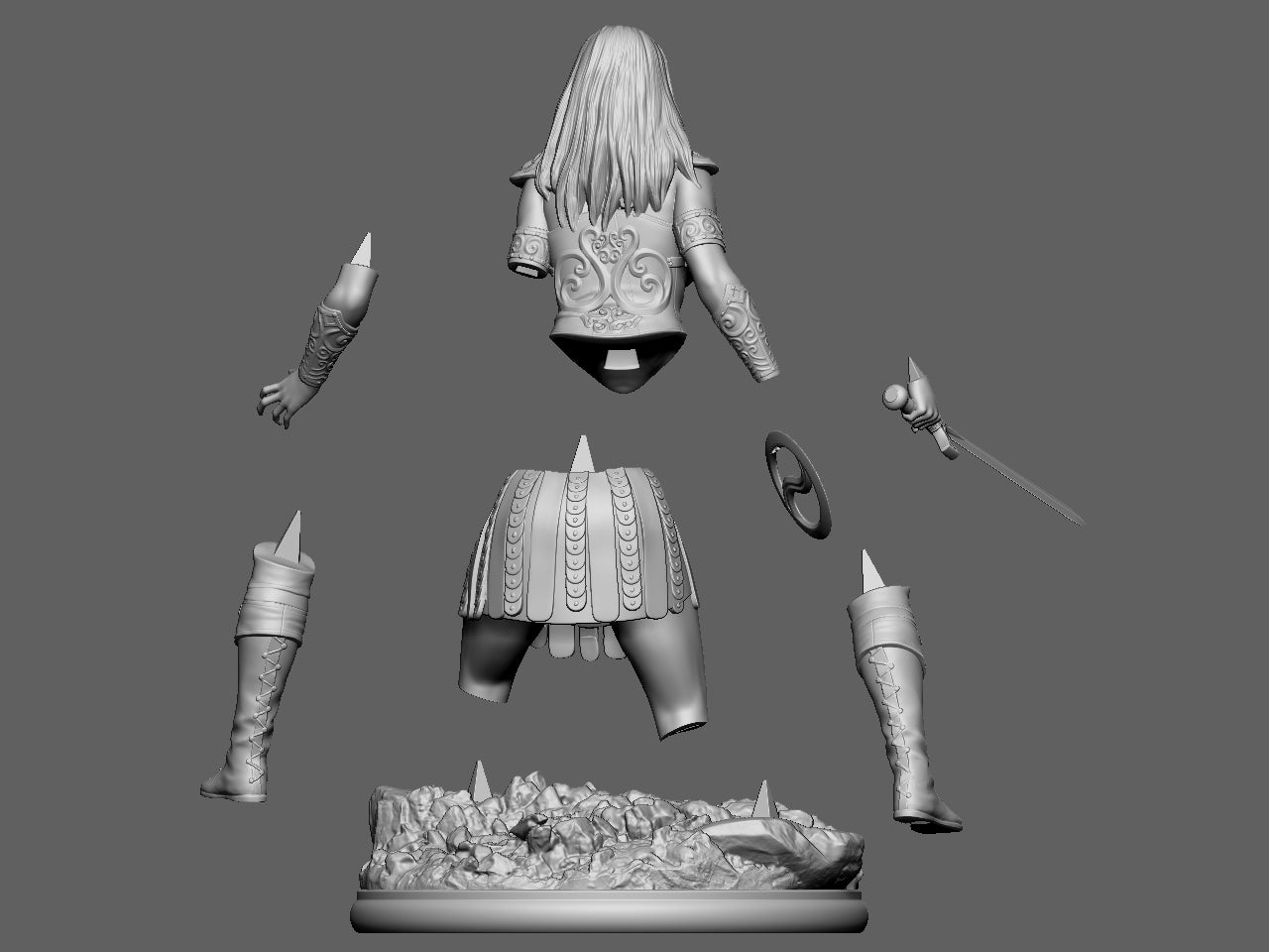Greek warrior princess - SFW