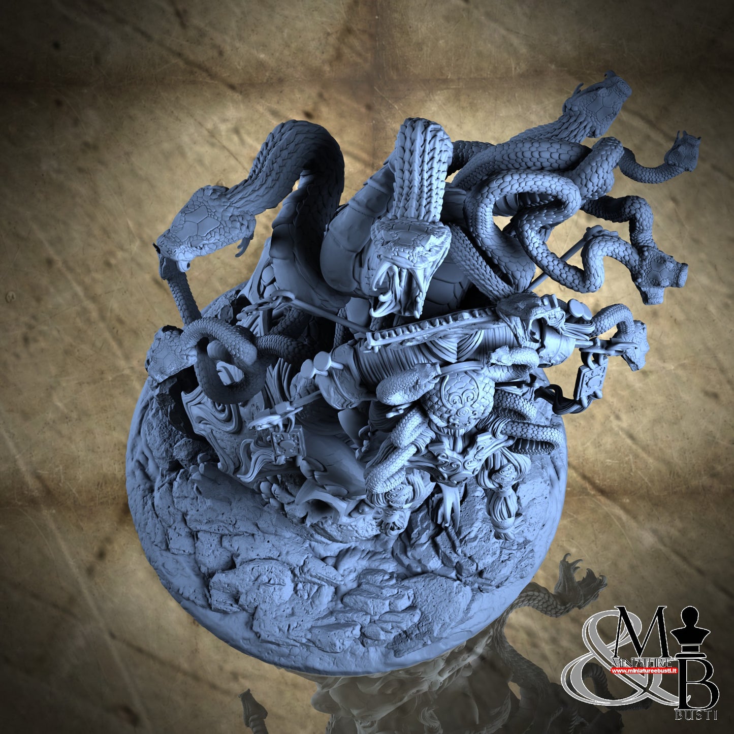 Immortal Empress Xi-Qing - Bust