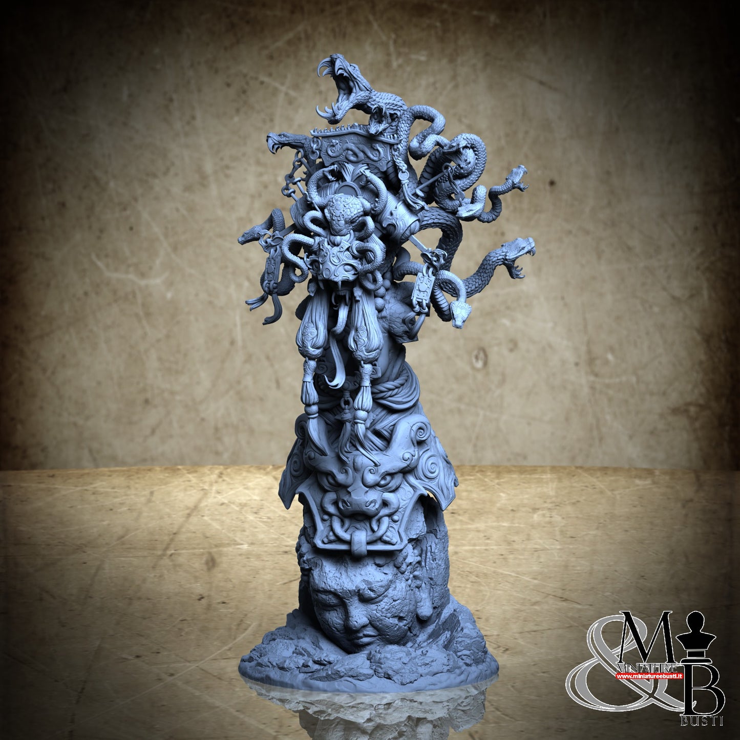 Immortal Empress Xi-Qing - Bust