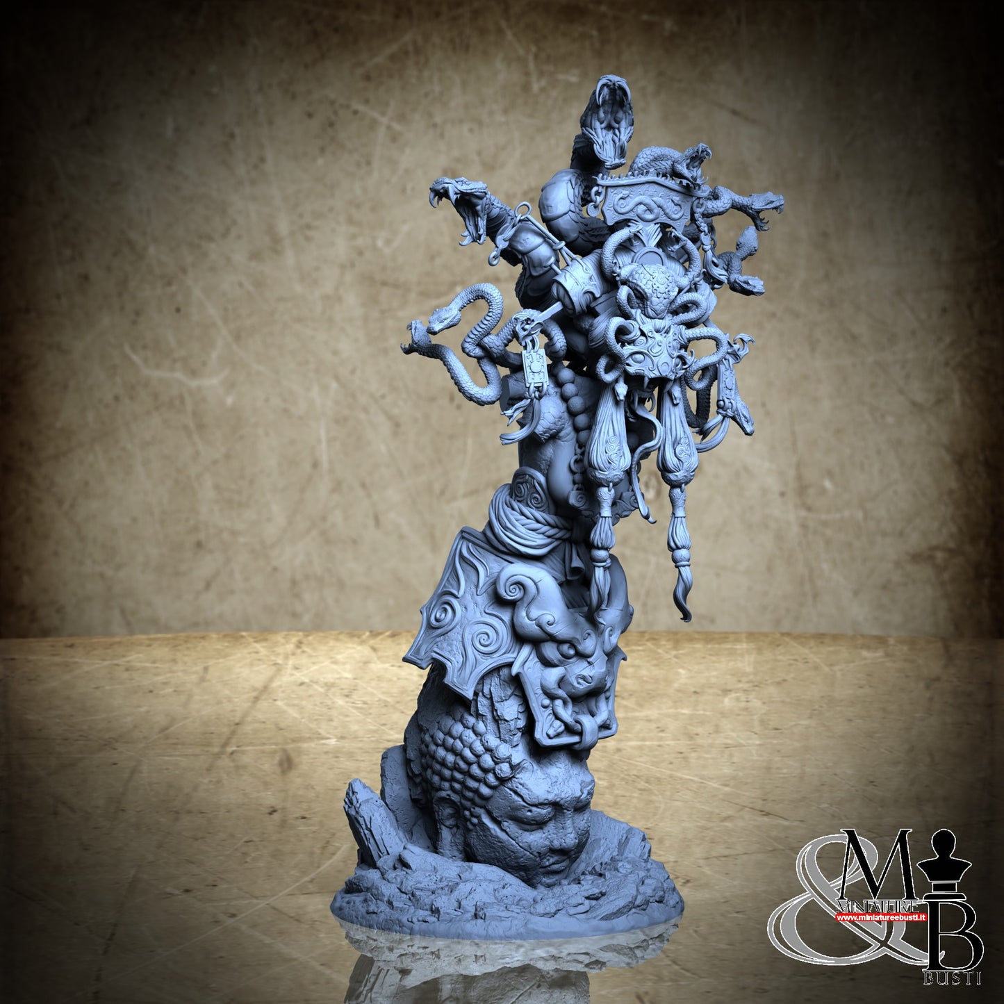 Immortal Empress Xi-Qing - Bust