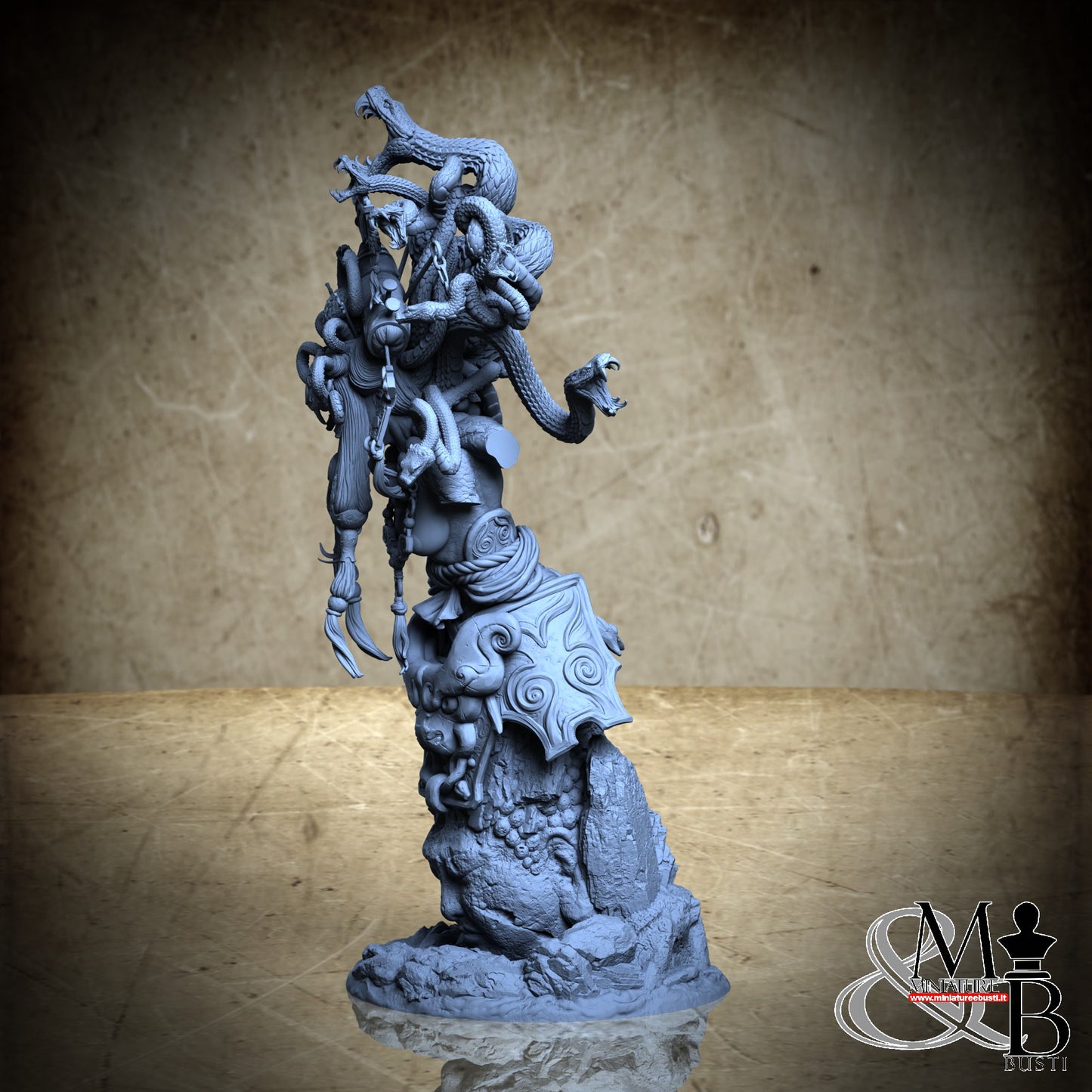 Immortal Empress Xi-Qing - Bust