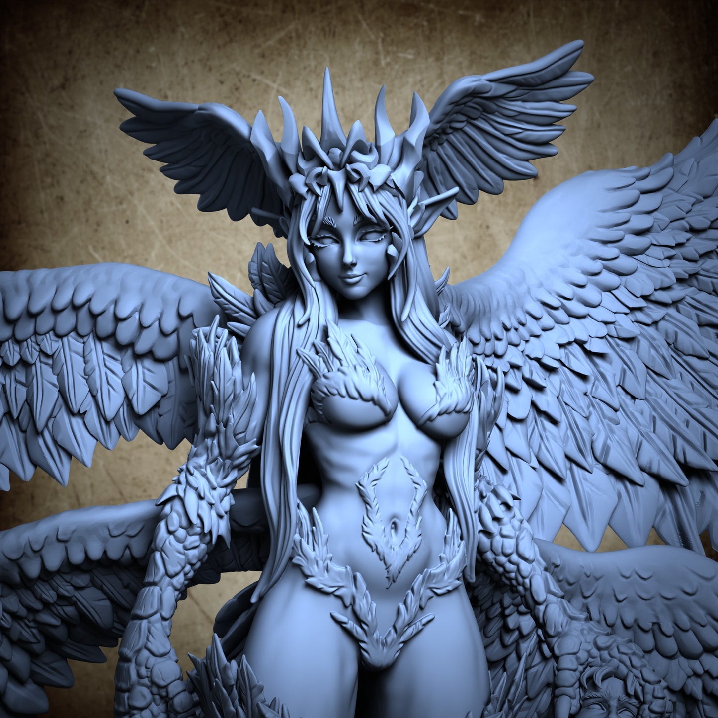 Imperial Harpy Aethara - SFW Crowned