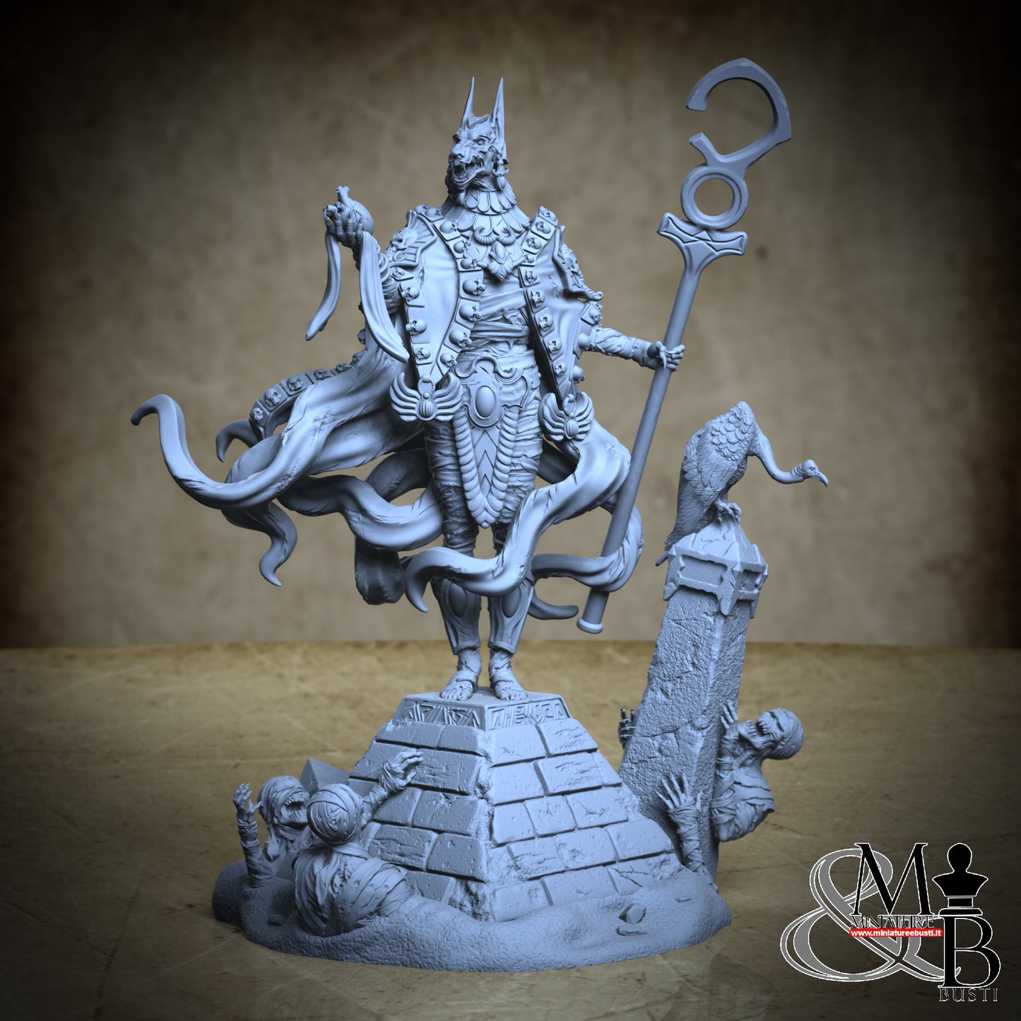 Anubian Priests - Pose 1