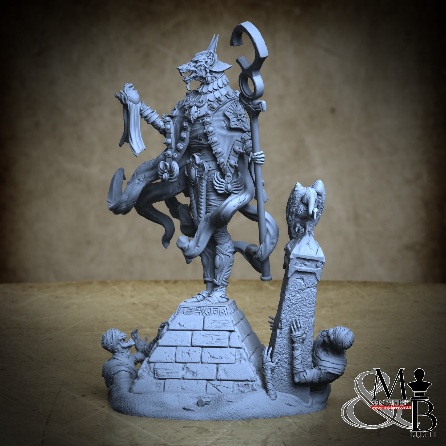 Anubian Priests - Pose 1