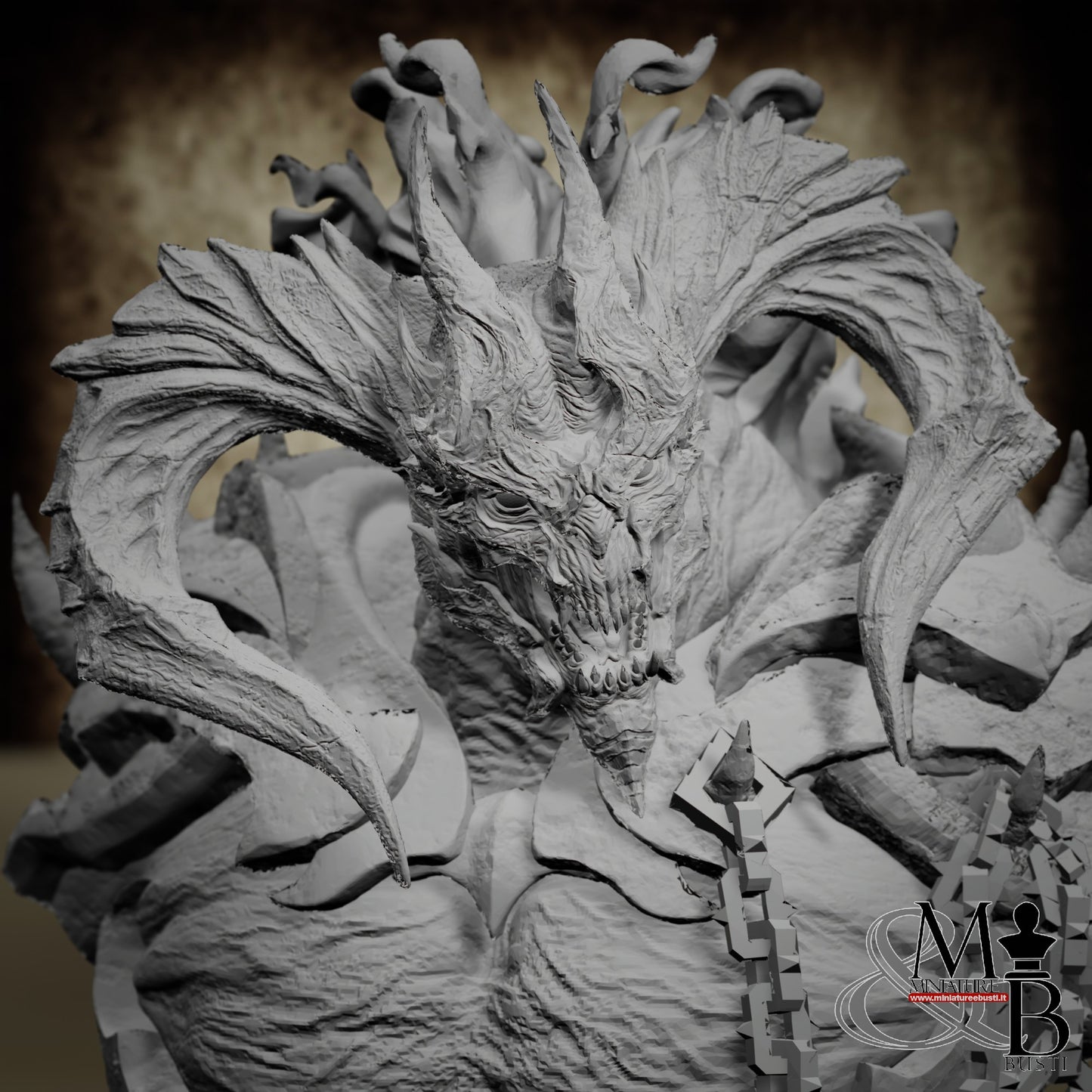 Azrael the Pit Lord - Bust