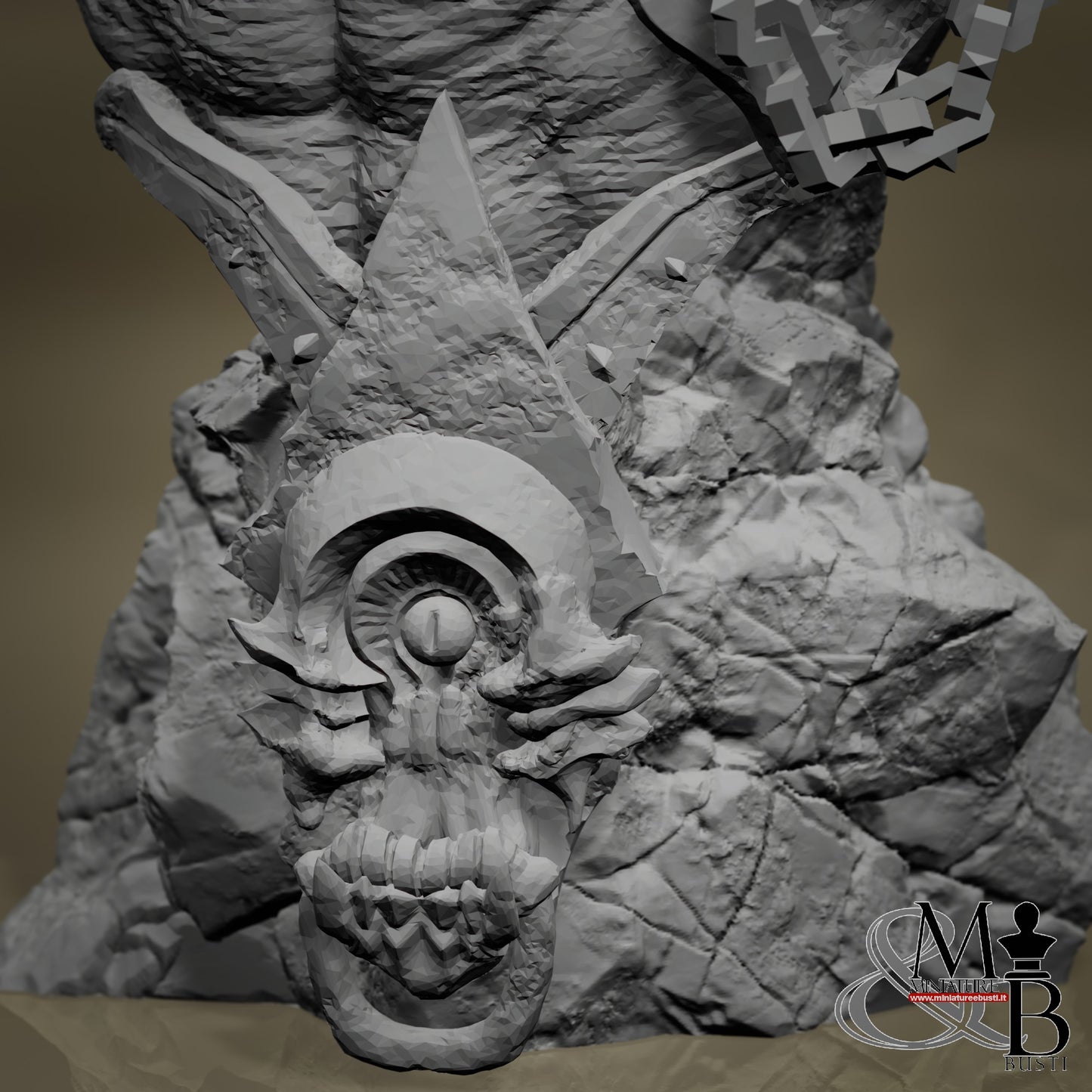 Azrael the Pit Lord - Bust
