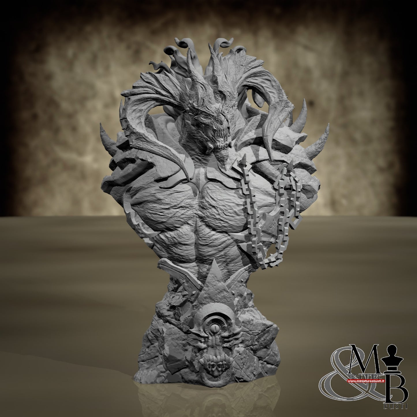 Azrael the Pit Lord - Bust