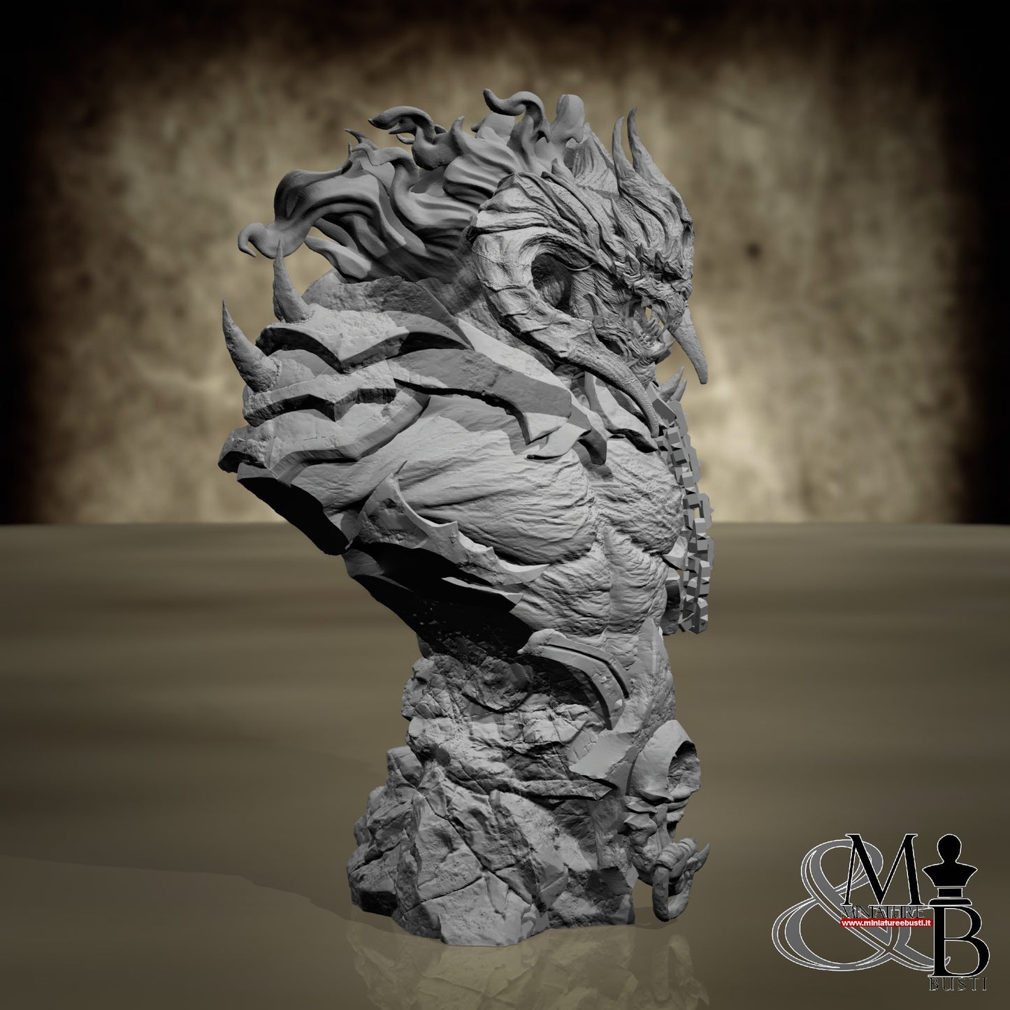 Azrael the Pit Lord - Bust