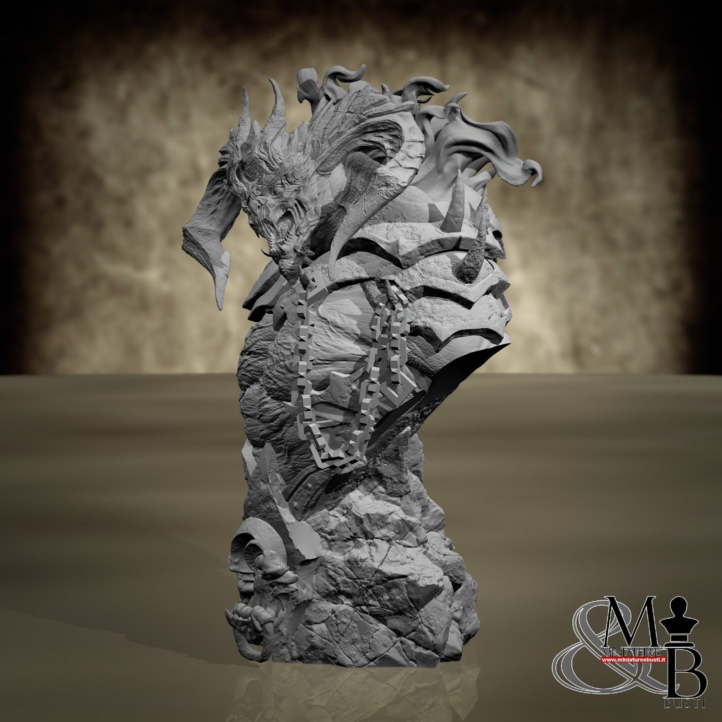 Azrael the Pit Lord - Bust