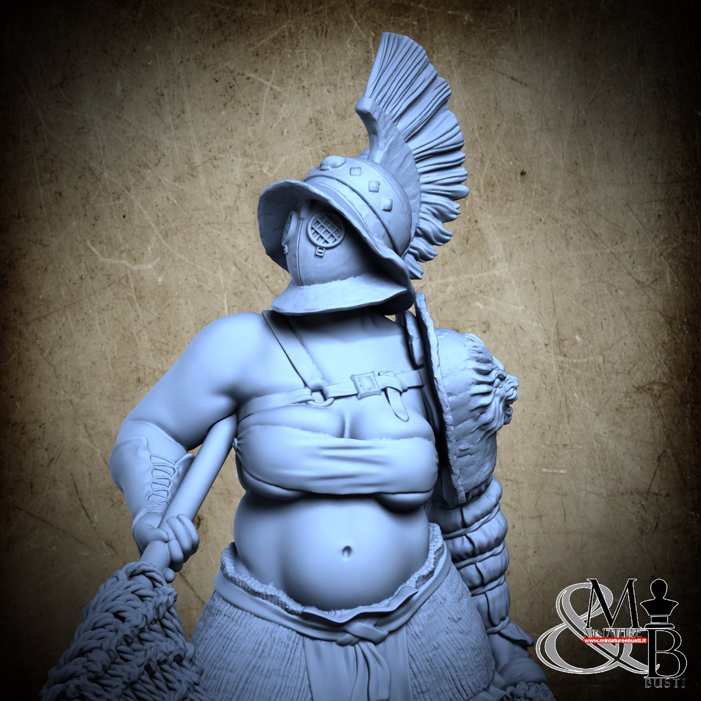 Bellica the retiarius gladiatrix - SFW