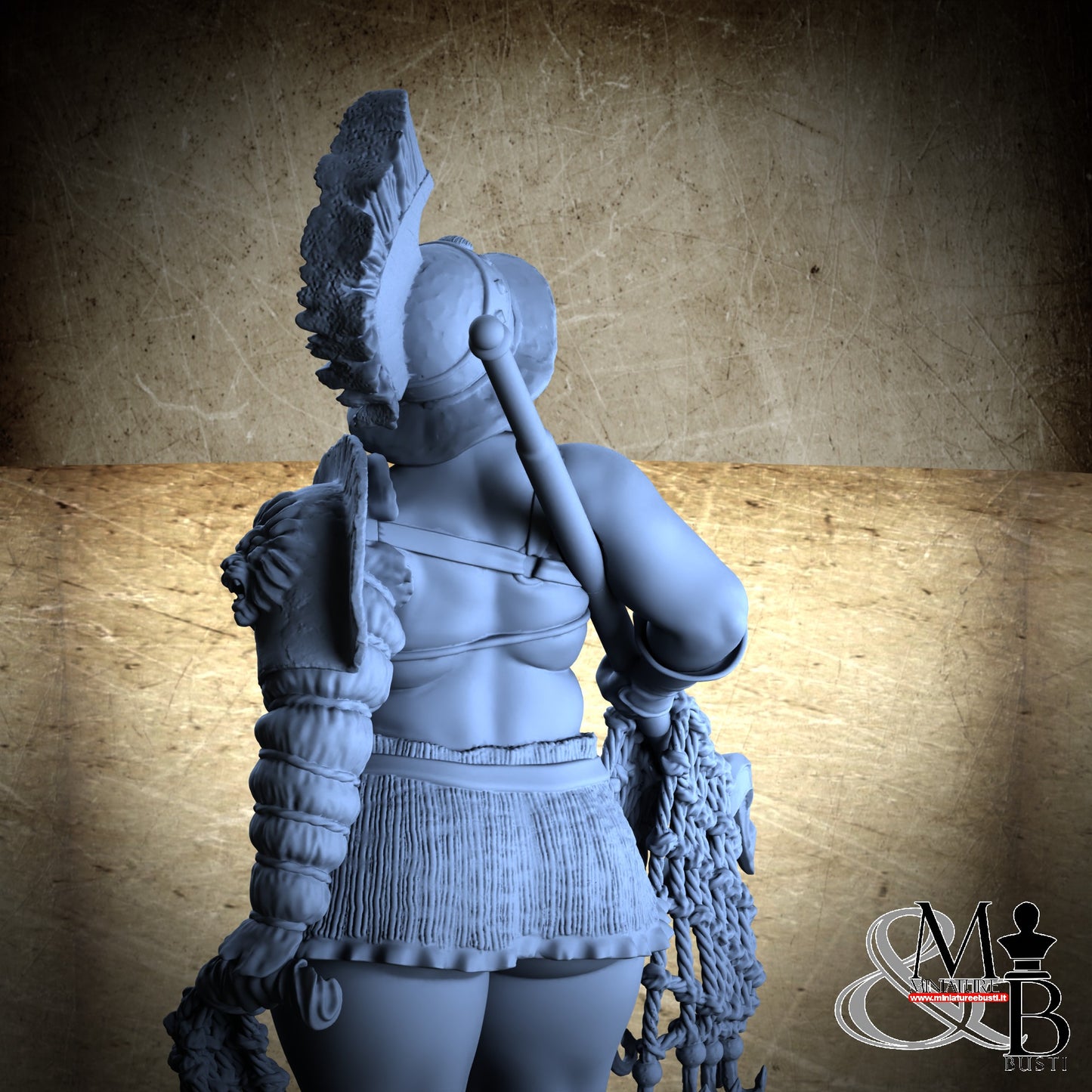 Bellica the retiarius gladiatrix - SFW