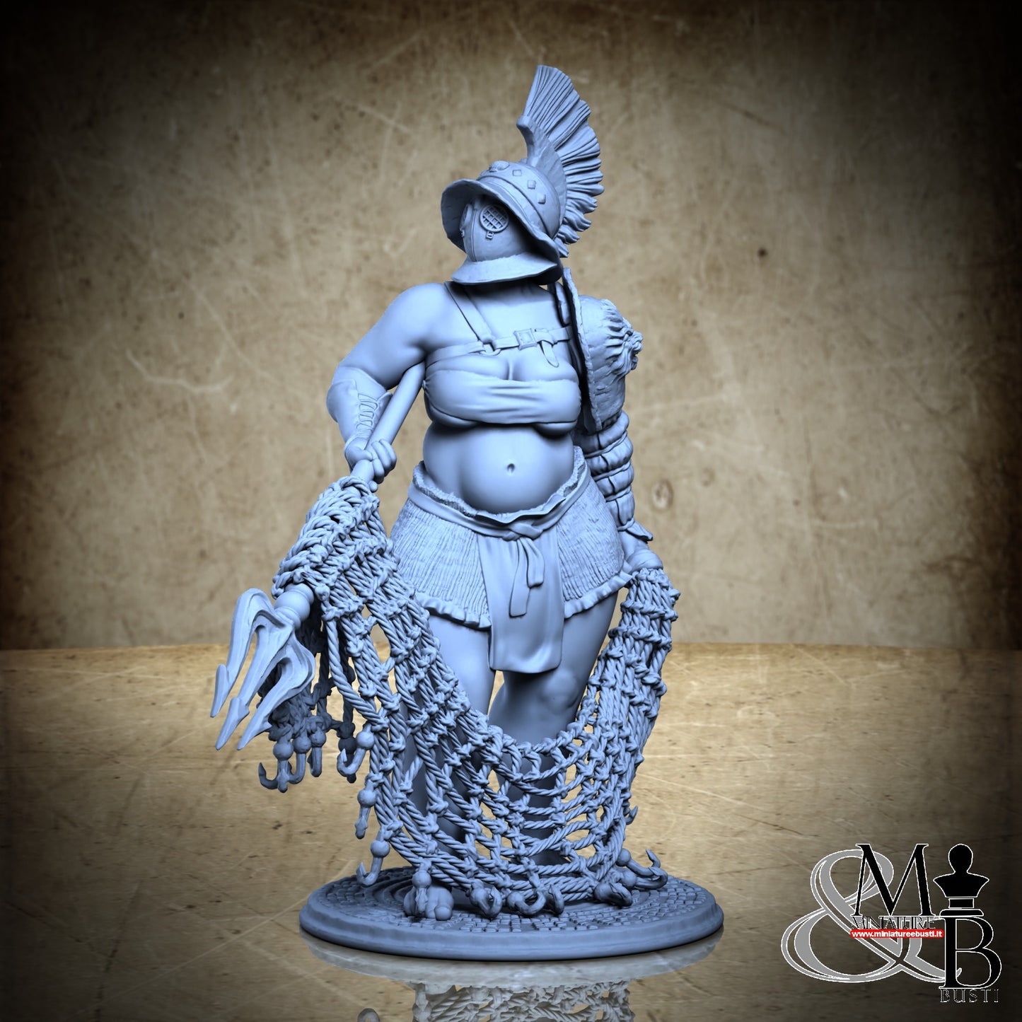 Bellica the retiarius gladiatrix - SFW