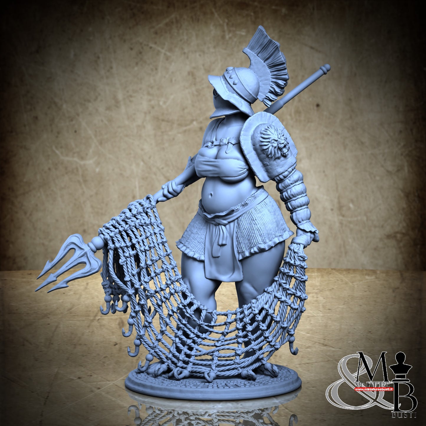 Bellica the retiarius gladiatrix - SFW