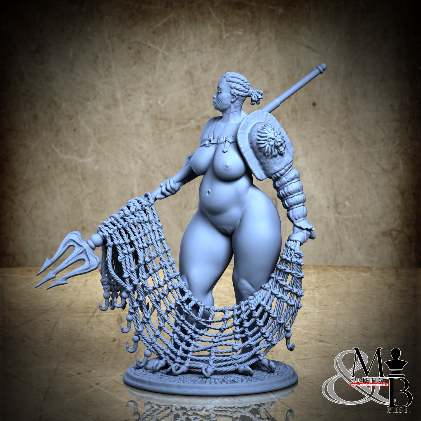 Bellica the retiarius gladiatrix - NSFW
