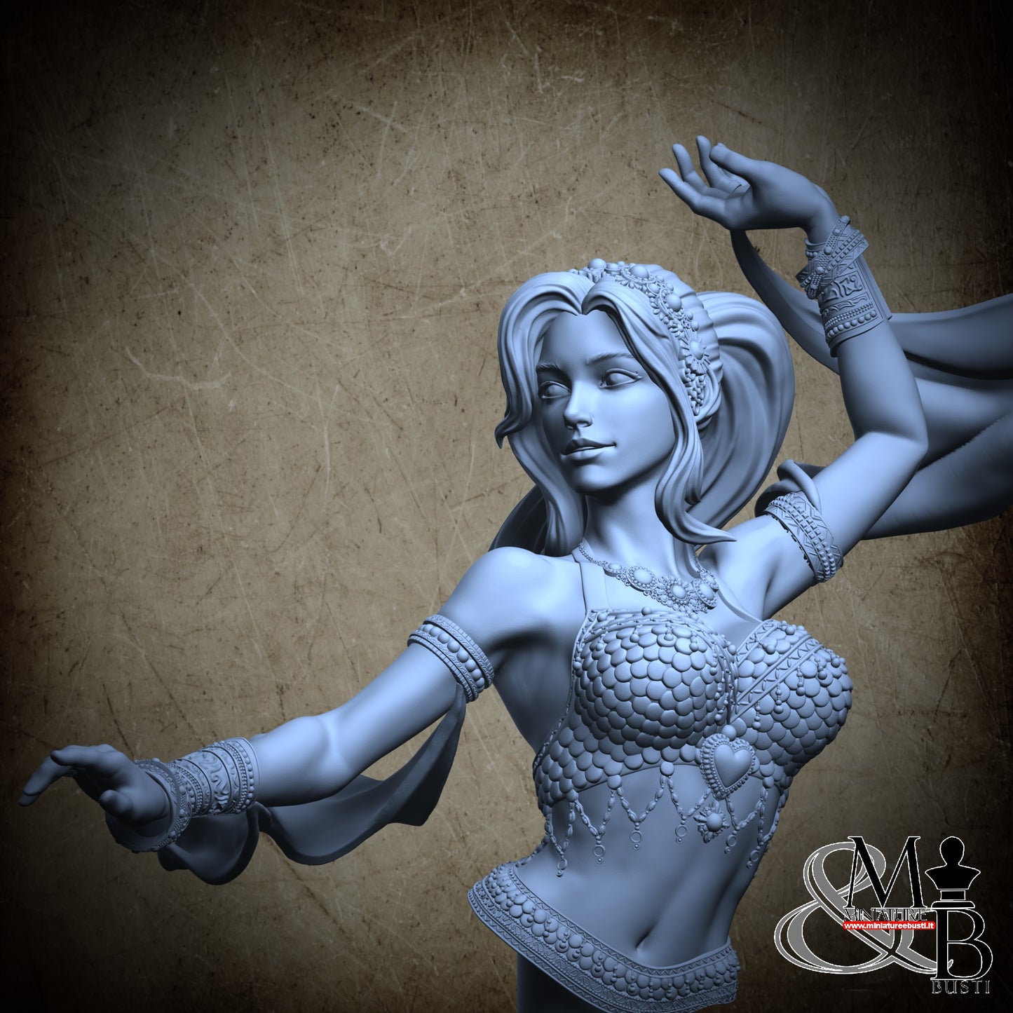 Belly Dancer Bust - Standard