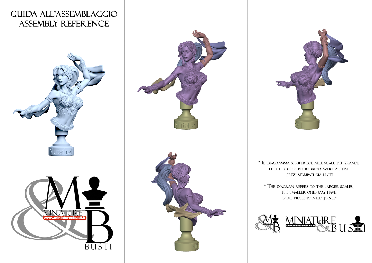 Belly Dancer Bust - Standard