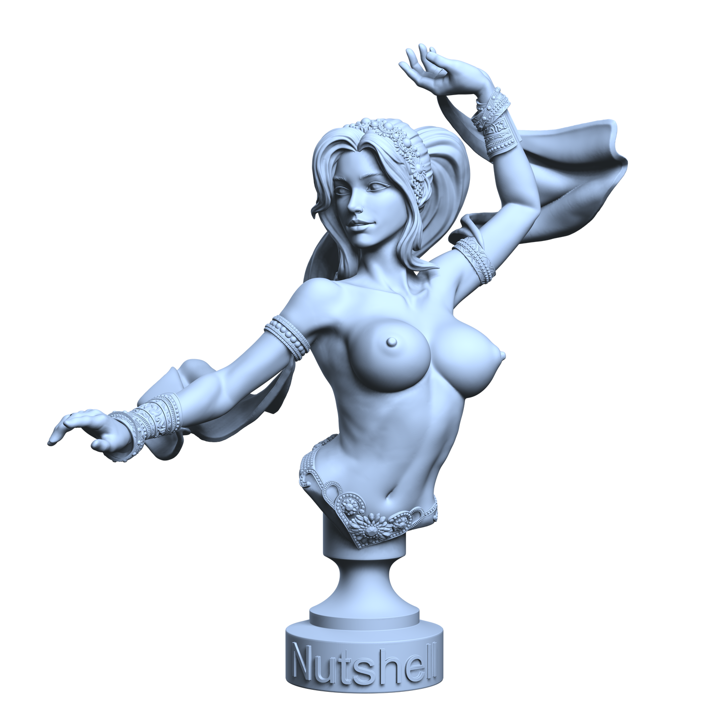 Belly Dancer Bust - Topless 1
