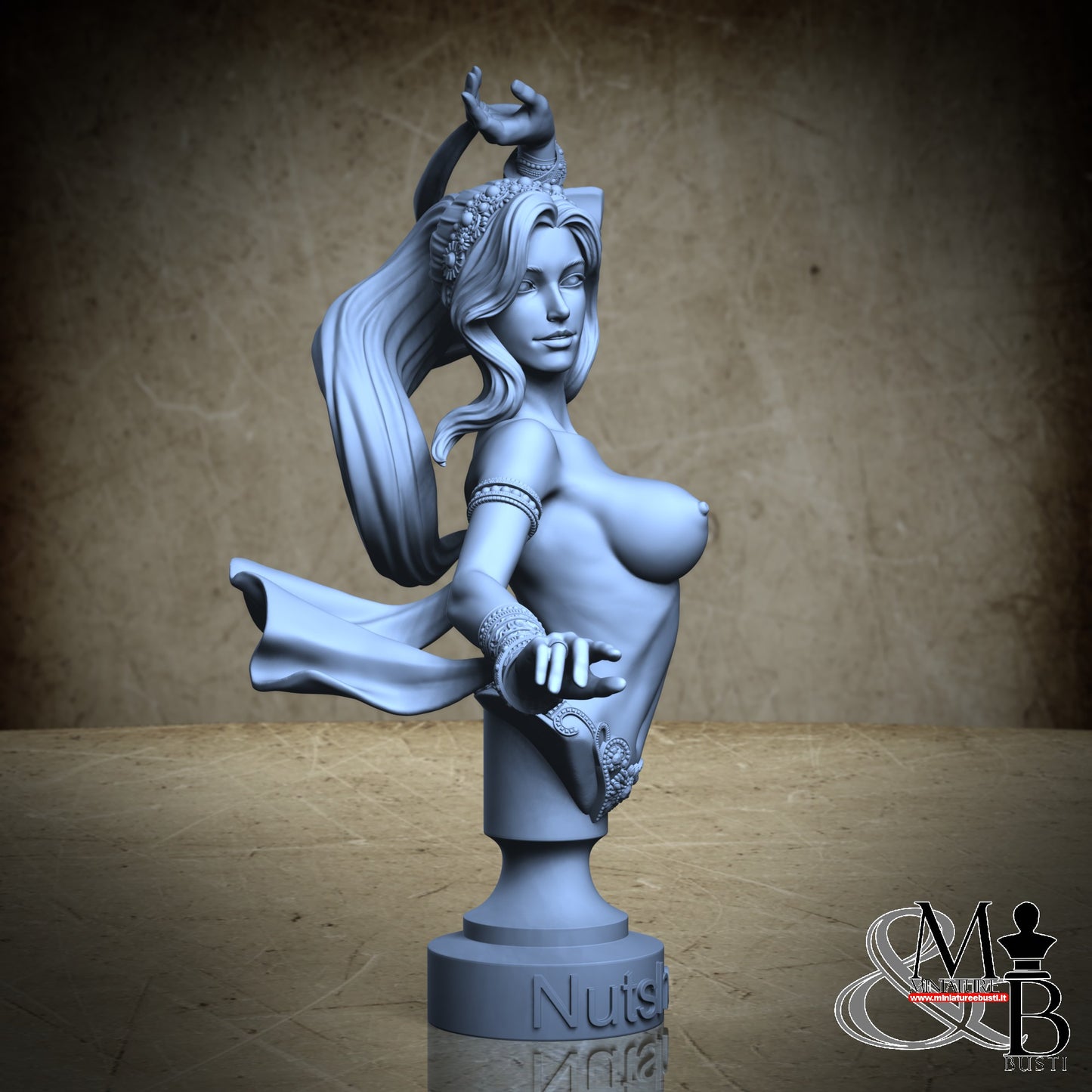 Belly Dancer Bust - Topless 1