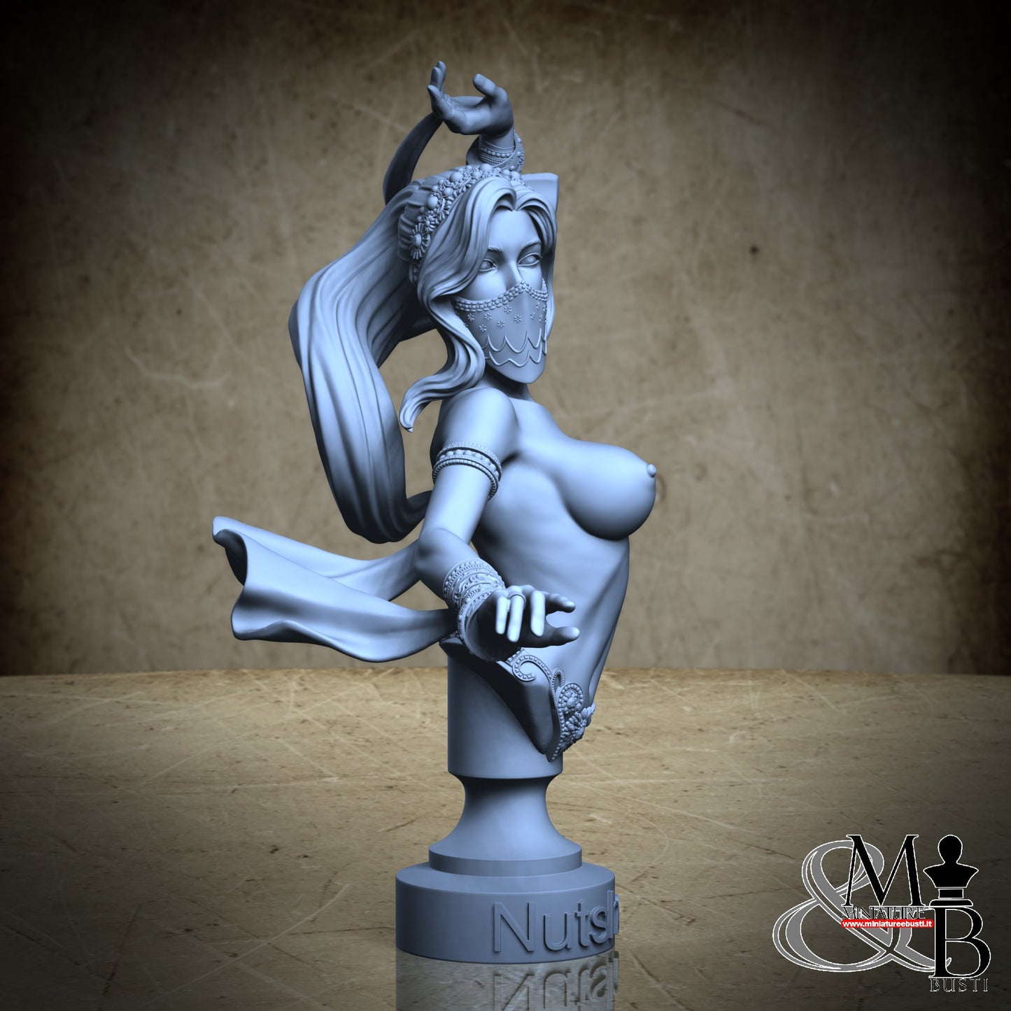 Belly Dancer Bust - Topless 2