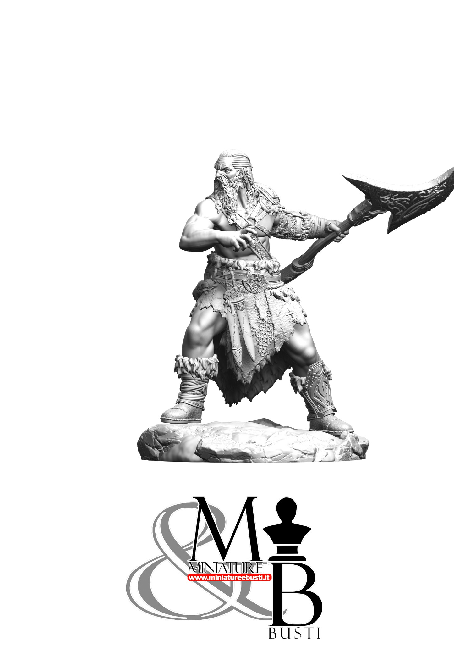 Frost Giant Berserker - Senza Elmo