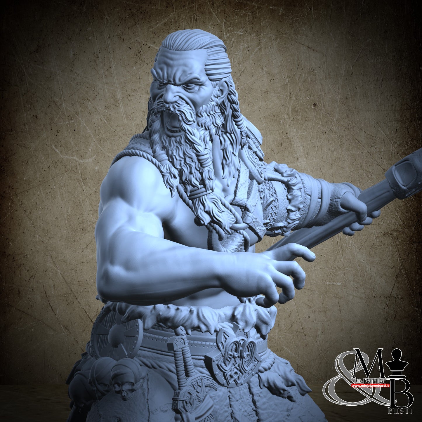 Frost Giant Berserker - Senza Elmo