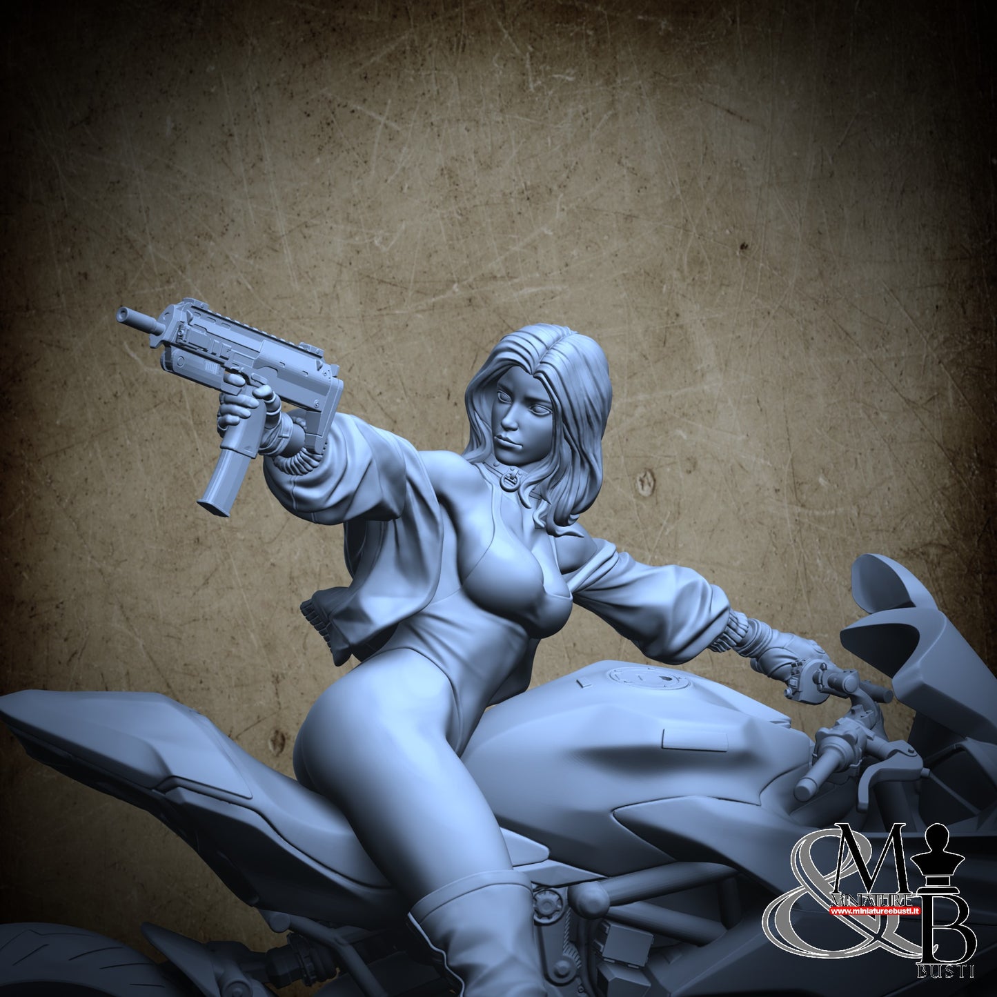 Biker (Leotard) - Base Model