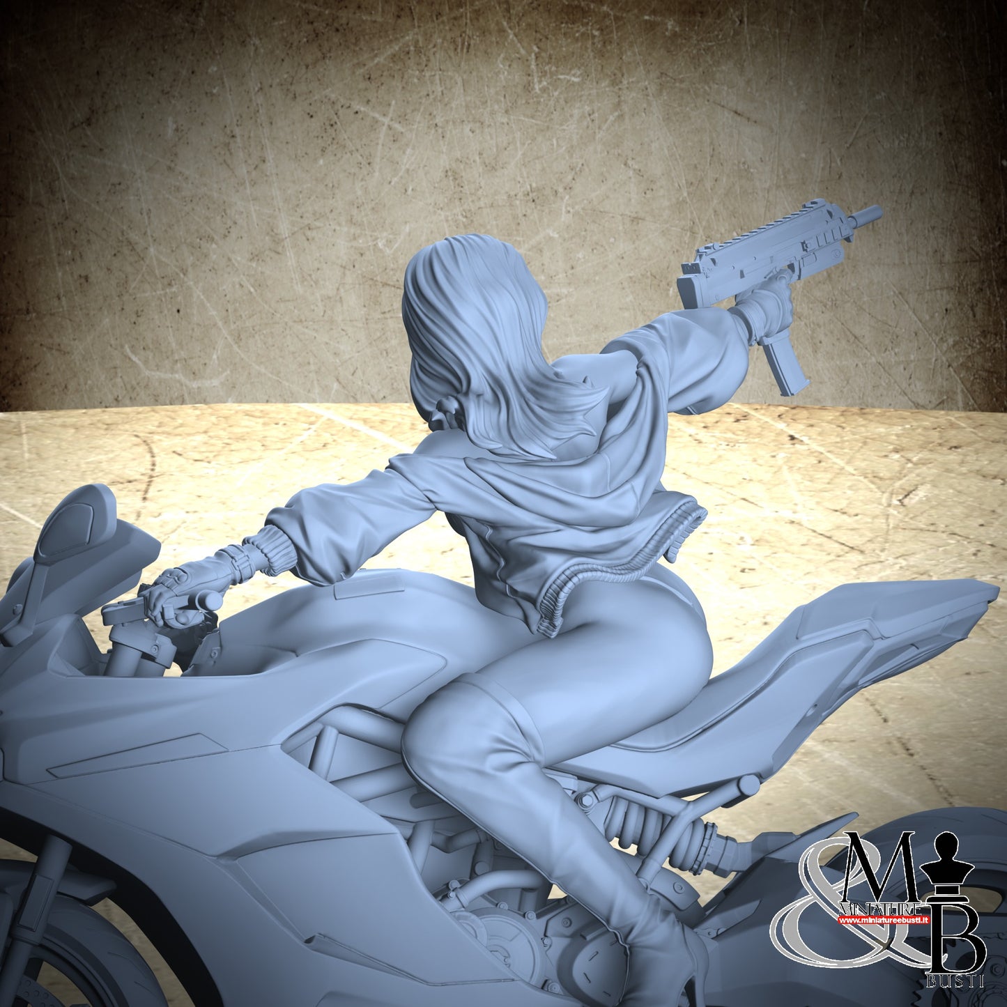 Biker (Leotard) - Base Model