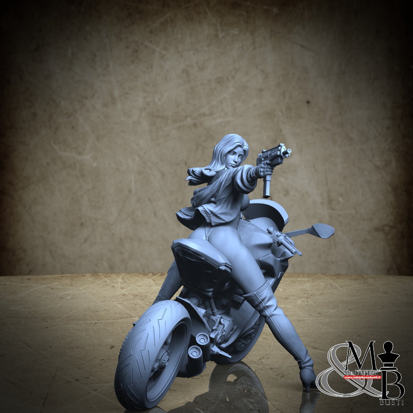 Biker (Leotard) - Base Model