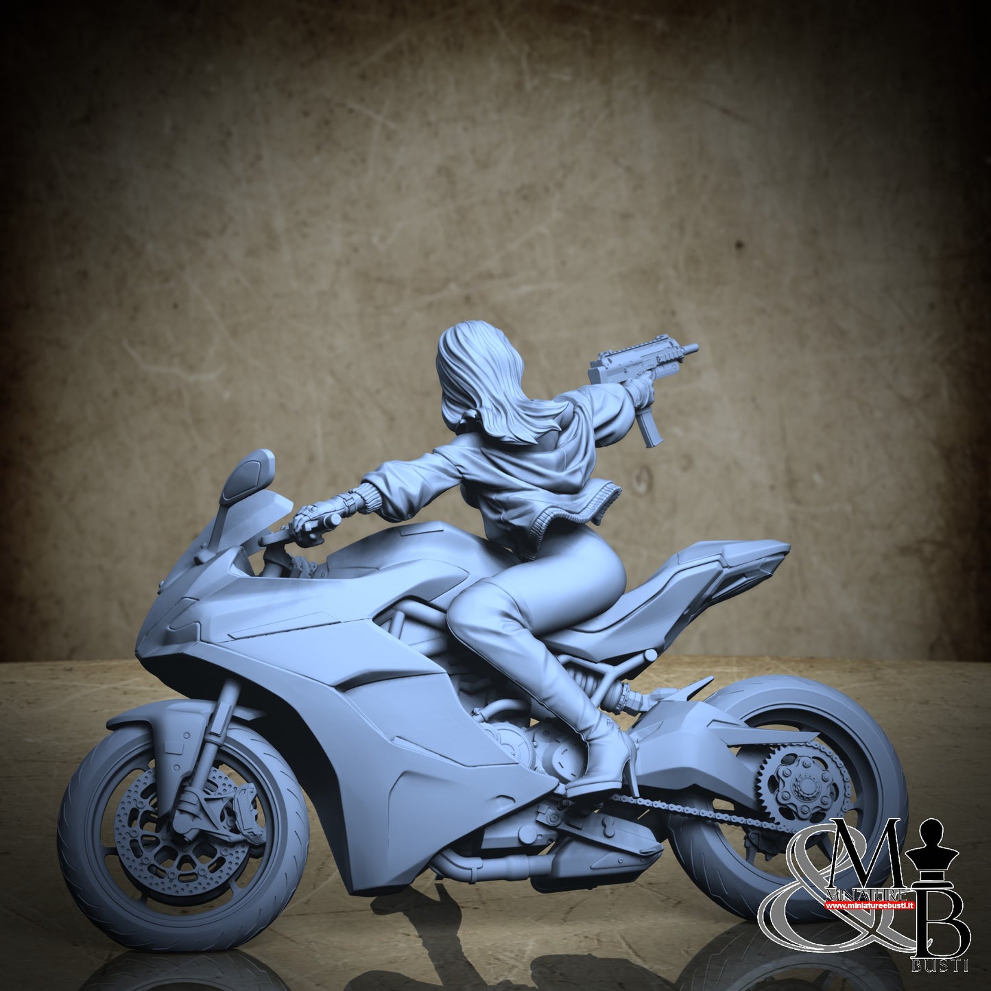Biker (Leotard) - Base Model