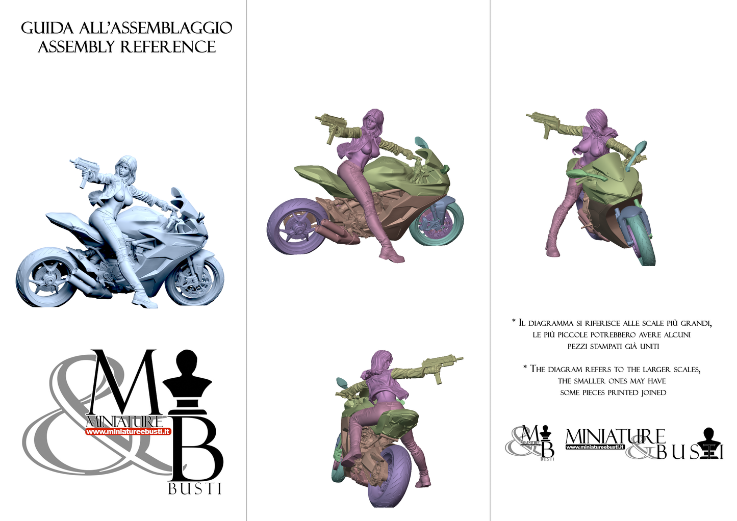 Biker (topless and jacket) - Base Model