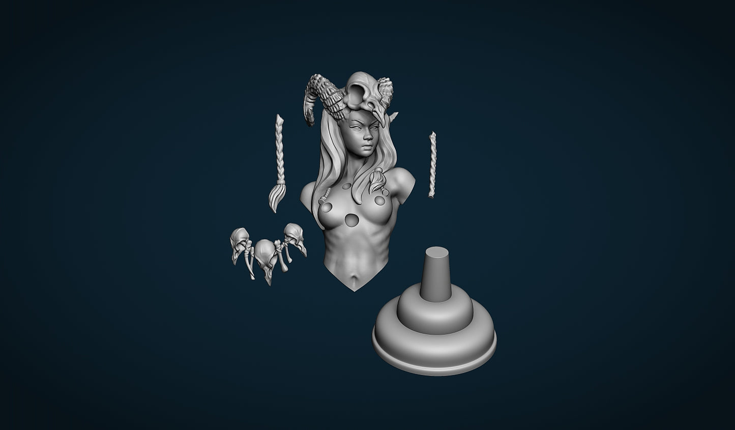 Calyx bust