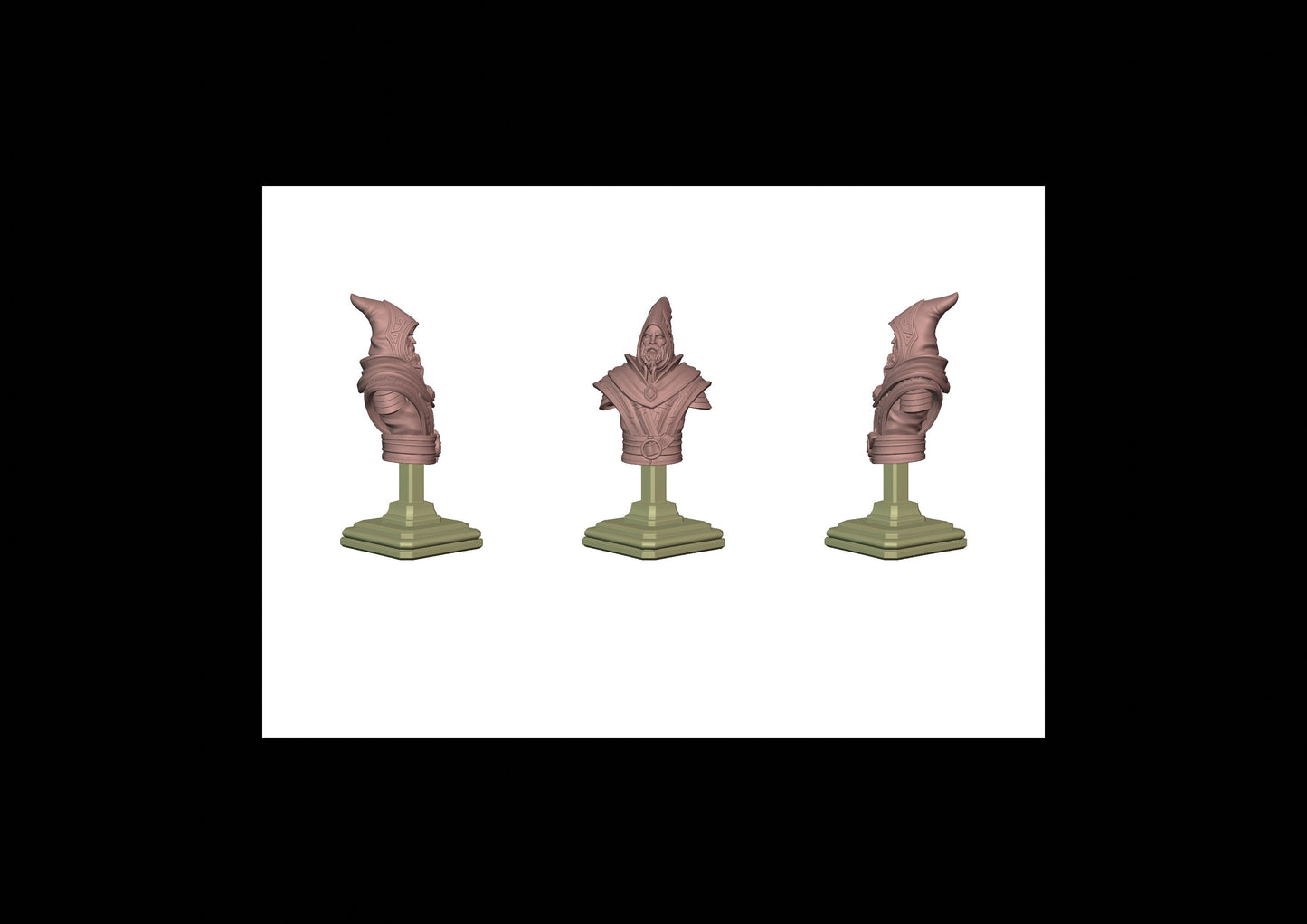 Cartographer of the Worlds Bust