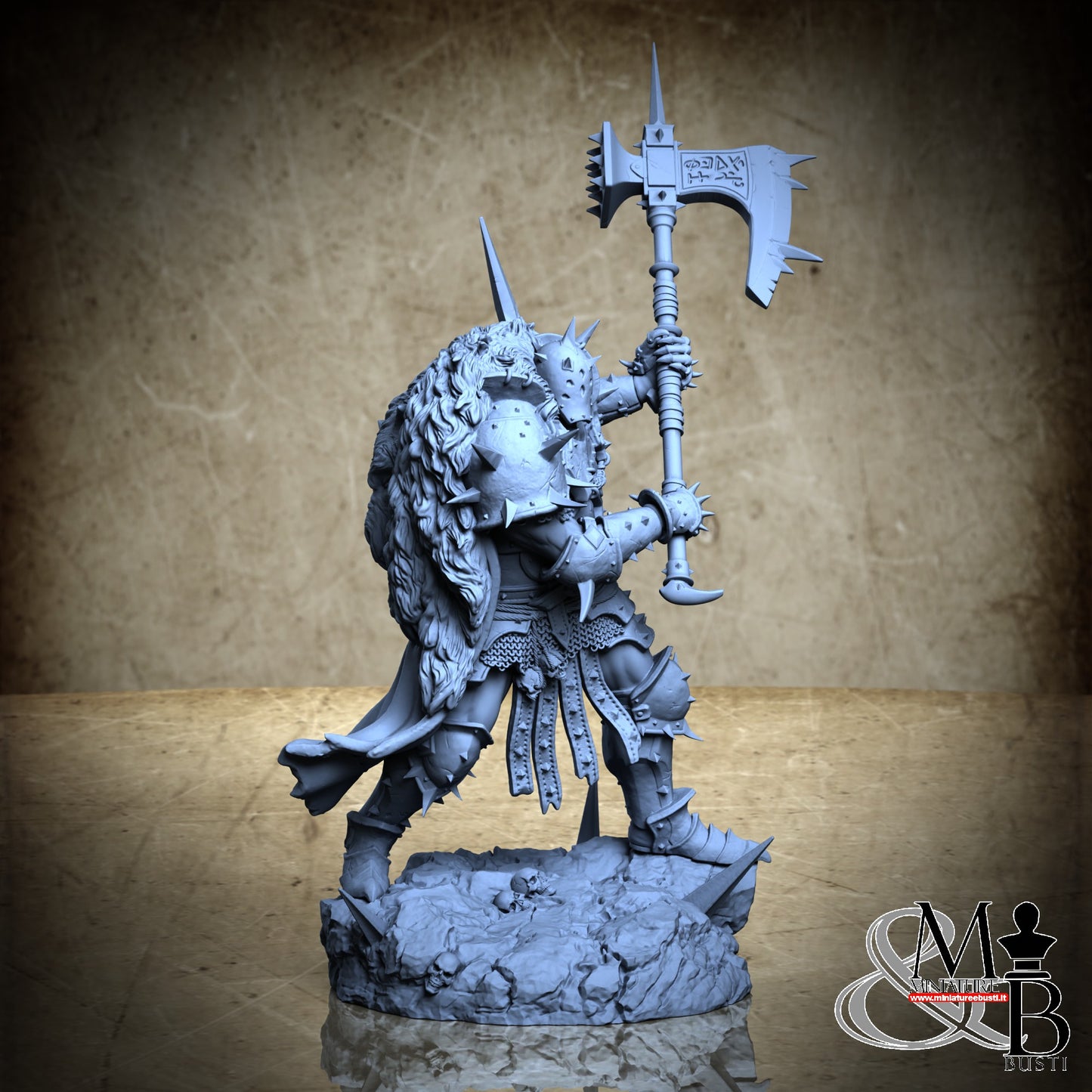 Blessed Champions of Gorkal (Pose 1) - Axe