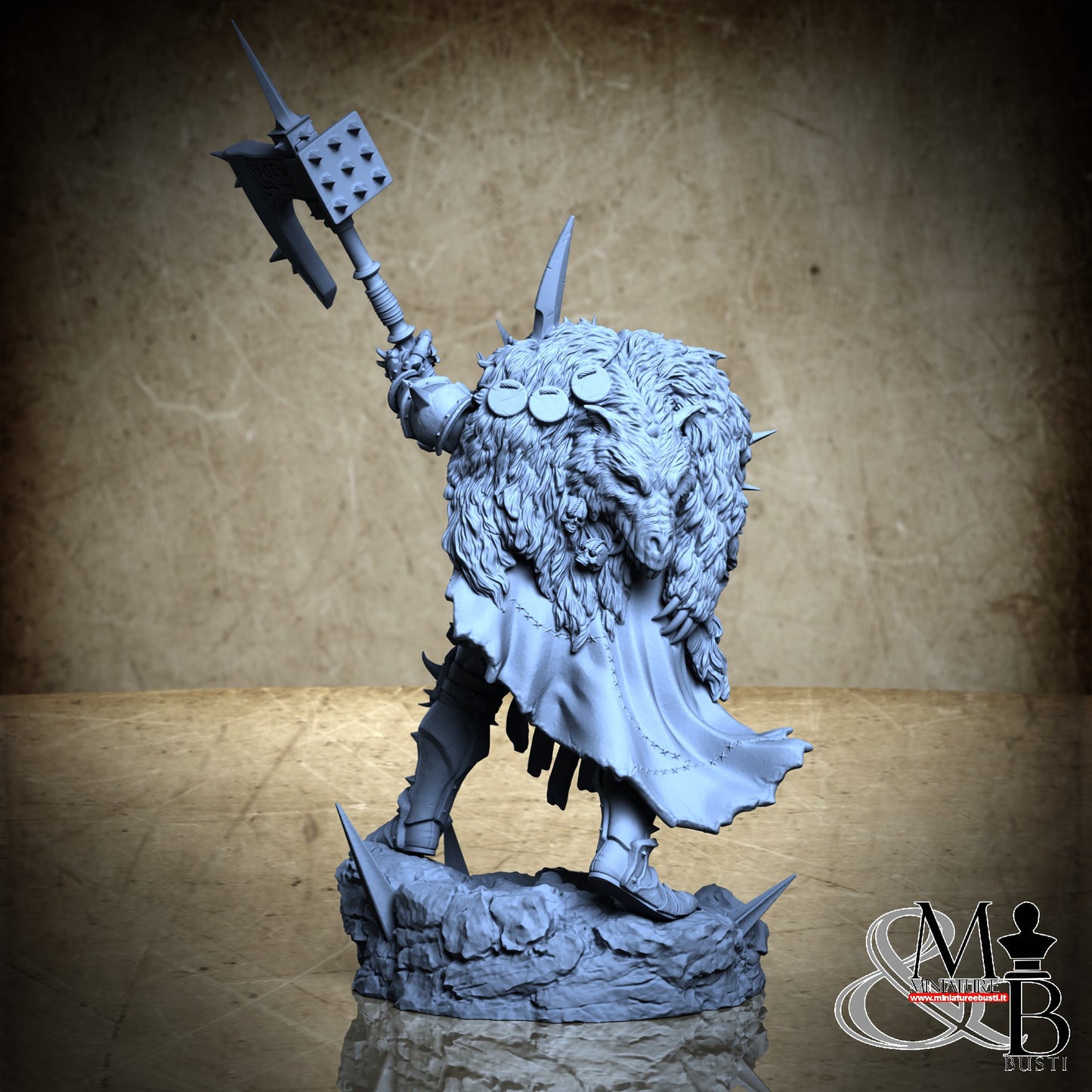 Blessed Champions of Gorkal (Pose 1) - Axe