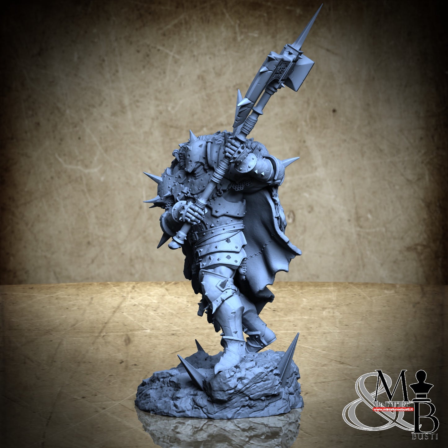 Blessed Champions of Gorkal (Pose 1) - Axe