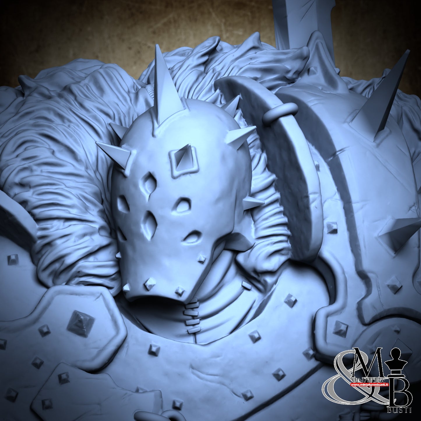 Blessed Champions of Gorkal (Pose 1) - Hammer