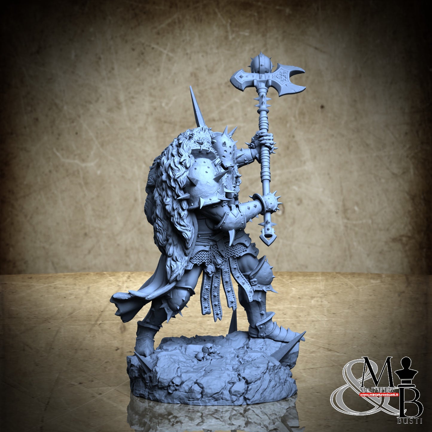 Blessed Champions of Gorkal (Pose 1) - Hammer