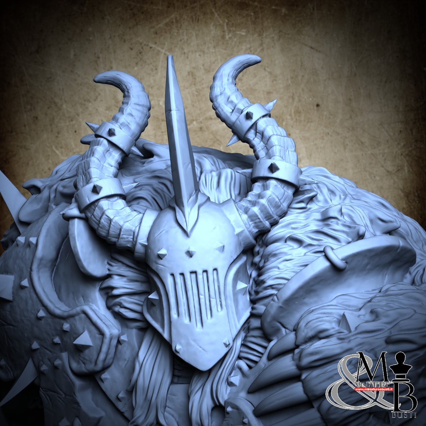 Blessed Champions of Gorkal (Pose 2) - Axe