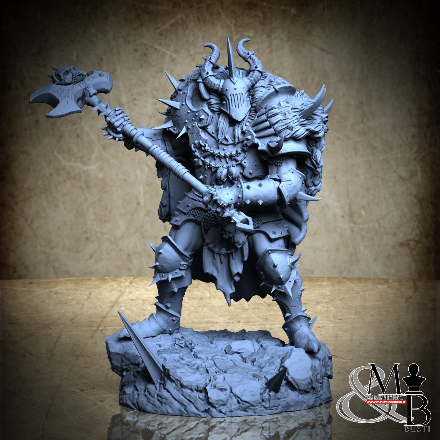 Blessed Champions of Gorkal (Pose 2) - Hammer