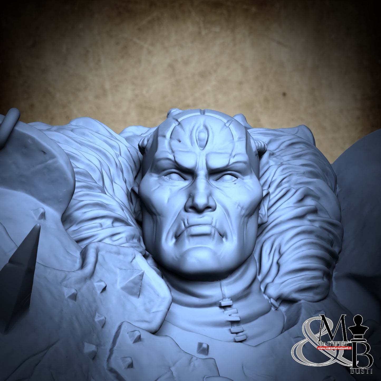 Blessed Champions of Gorkal (Pose 3) - Axe