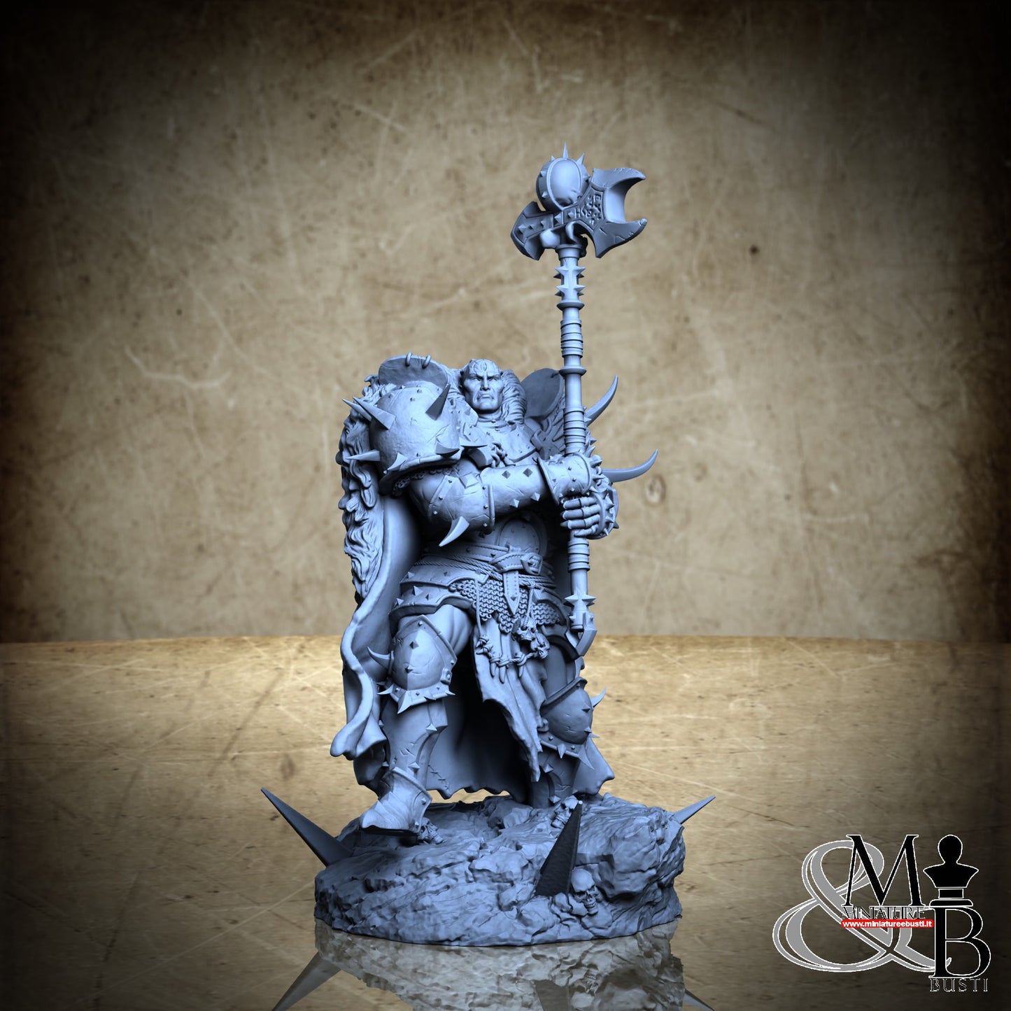 Blessed Champions of Gorkal (Pose 3) - Hammer