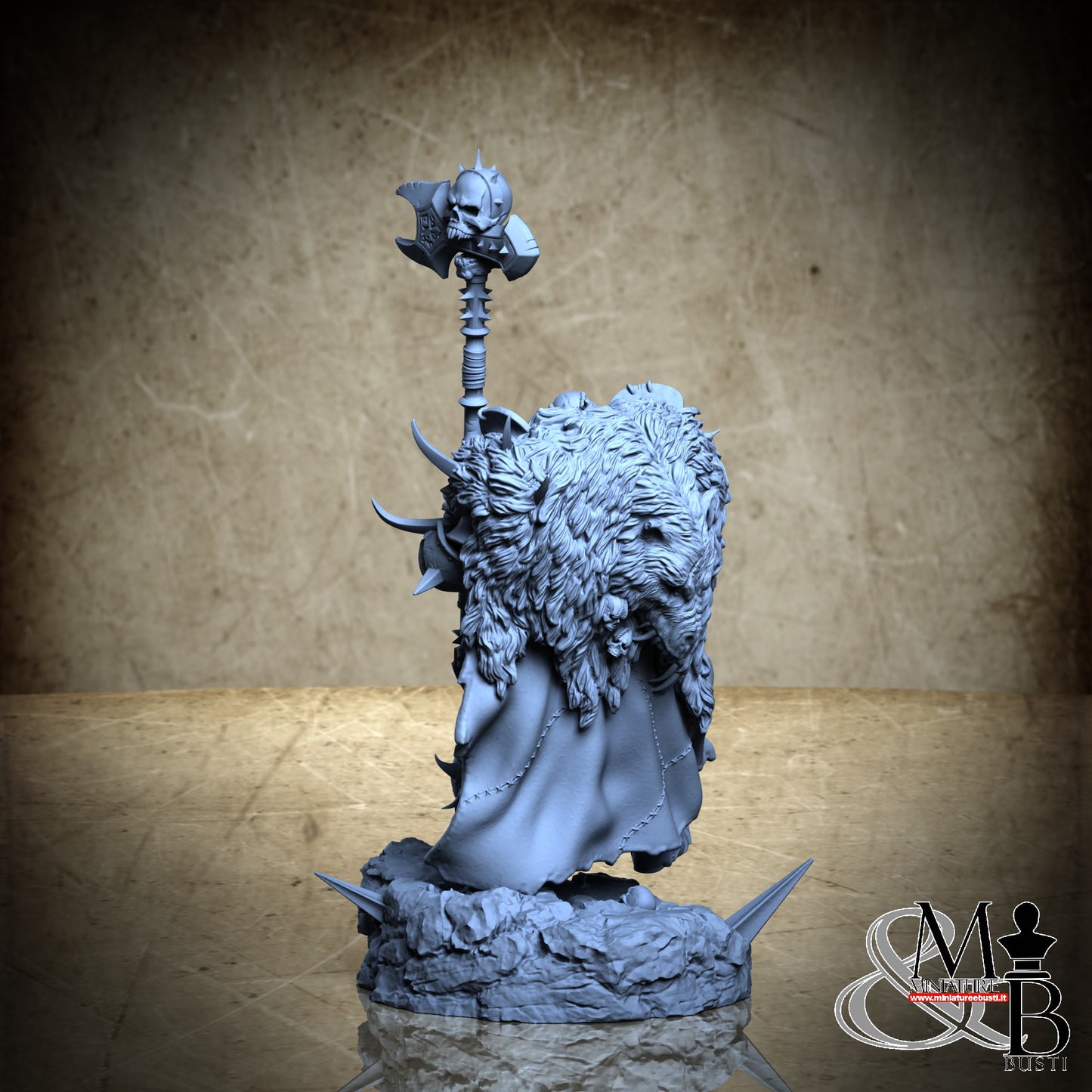 Blessed Champions of Gorkal (Pose 3) - Hammer