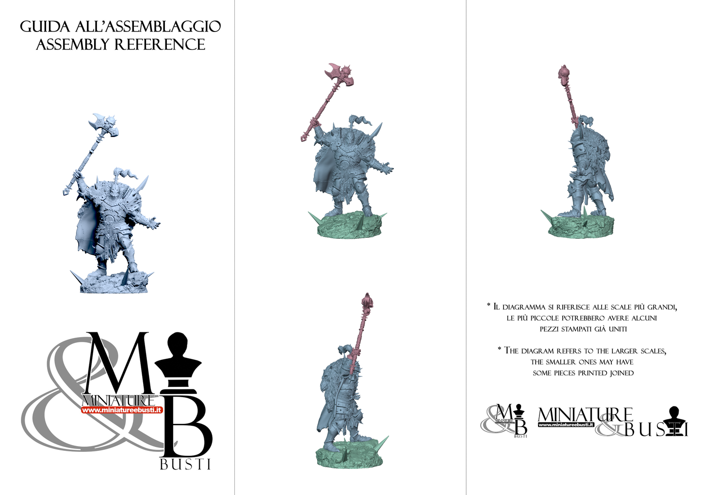 Blessed Champions of Gorkal (Pose 4) - Hammer