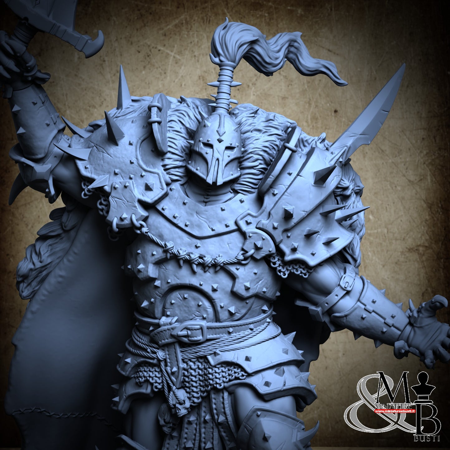Blessed Champions of Gorkal (Pose 4) - Sword