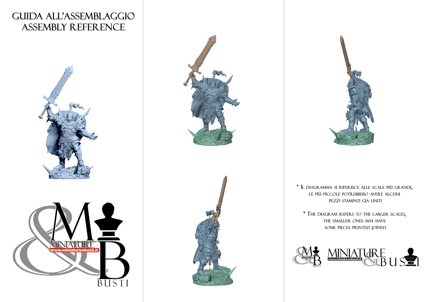 Blessed Champions of Gorkal (Pose 4) - Sword